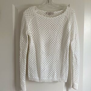 Ann Tayler LOFT white sweater, size: S, gently used